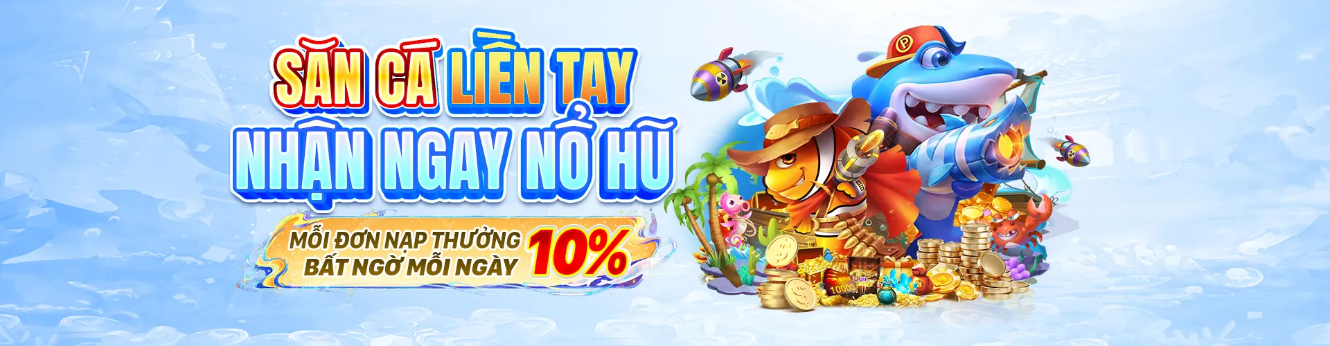 Hình ảnh chính trò chơi Bắn Cá tại yeu88 casino